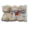 Cajun Original Crawfish Pistolettes 6pk, frozen seafood snack in clear plastic package.