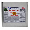 Cajun Original Shrimp Pies 1pk 5in, product packaging with a shrimp pie image and nutritional information.