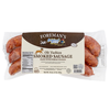 Foreman's Smoked Venison Sausage 1lb, vacuum-sealed package of smoked sausage made with pork and venison.