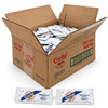 Crystal Hot Sauce 7 Gram Packets, 200 Count, in a cardboard box with individual sauce packets.