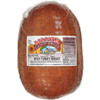 Manda Fine Meats Manda Cajun Prize Spicy Turkey, packaged smoked turkey breast with seasoning.
