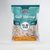 Louisiana Select 51-60 PUD Shrimp, raw peeled wild caught Gulf shrimp in a 1-pound frozen bag.