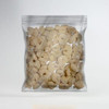 Louisiana Select Breaded Shrimp 5lb, frozen breaded shrimp in clear plastic packaging