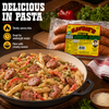 Savoie's Savoies Andouille 16oz, preserved smoked Cajun sausage in clear packaging with colorful label.