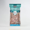 Louisiana Select 3lb BAG 50-60 Headless Shrimp, packaged in a transparent bag with blue and red label, showcasing the raw shrimp inside.