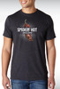 Chipotle TShirt, men's black T-shirt featuring a graphic of a chili pepper and the text "Smokin' Hot Chipotle Pepper" in white.