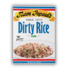 Mam Papaul's Dirty Rice Mix 8.0oz, product packaging featuring an image of prepared dirty rice with vegetables and ground meat.