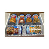Blue Runner Gumbo Box, assortment of canned gumbo varieties in a gift box with packing filler.