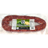 Double D Jalapeno & Cheese 1lb, smoked sausage with jalapenos and cheese inside, vacuum sealed in clear plastic packaging.