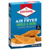 Louisiana Fish Fry Air Fry Garlic & Herb Coating Mix 5oz, packaging showing seasoned coating mix for crispy fried food.