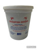 Lena's Crawfish Bisque 32oz, a white plastic container with a label displaying ingredients and instructions for reheating, featuring red crawfish illustrations.