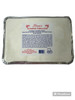 Lena's Crawfish Fettuccine 32oz, aluminum tray with label containing ingredients and preparation instructions.
