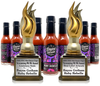 Bayou Gotham Ruby Rebelle Bourbon Cayenne Hot Sauce 5oz 5
