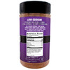 Cajun's Choice Blackened Seasoning 6.5oz, spice blend jar with purple labeling for low sodium seasoning.