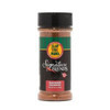 Slap Ya Mama Signature Blend Blackened Seasoning 4.5oz, a clear plastic bottle with a black lid containing finely ground blackened seasoning and a colorful label with the brand's logo.
