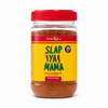 Slap Ya Mama Original Blend Cajun Seasoning 32oz, jar of spicy Cajun seasoning with yellow label and red lid.