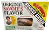 Savoie's Green Onion 3lb Box, packaged garlic onions with a see-through window showing the green onions inside.