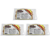 Savoie's Savoies Smoked Boudin (Pack of 3) - Shipping Included, three packages of smoked Boudin sausages in clear plastic wrapping with labeling.