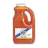 Crystal Wing Sauce Gallon, image showing a large orange plastic jug of wing sauce with a white cap and a label featuring product details.