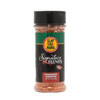 Slap Ya Mama Signature Blend Steakhouse Seasoning 3.5oz, a transparent plastic jar with a black lid containing a reddish spice blend, featuring colorful label with branding and product details.