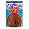 Blue Runner Red Bean Soup 15oz, image of the canned product with a label featuring the soup image and branding.