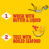 Louisiana Fish Fry Cajun Drip Viet-Cajun 2oz - Seafood Seasoning, a spice rub container with cooking instructions on yellow background.
