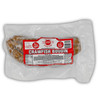 The Best Stop Crawfish Boudin, packaged seafood product with red and white label in clear plastic wrapper
