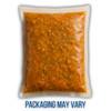 Carnival Sweet Potato Praline Casserole 2lb, packaged in vacuum-sealed clear plastic with visible orange sweet potato mixture and praline topping, packaging may vary.