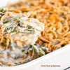 Carnival Green Bean Casserole 4lb, creamy green bean casserole topped with crispy fried onions