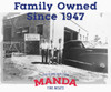 Manda Fine Meats Manda Jalapeno Boudin 12oz, packaged spicy meat sausages with jalapeno peppers.