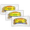 Manda Fine Meats Manda Boudin Sample Kit 12oz, packaged assortment of boudin sausages including classic, jalapeno, and smoked flavors in clear plastic wrapping