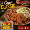 Savoie's Smoked Green Onion Sausage 16oz, packaged hickory smoked sausage with green onion flavor in clear plastic wrap.