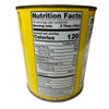 Steen's Pure Cane Syrup 25oz Can, nutrition facts label showing detailed nutritional information.