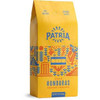 HONDURAS Tostado Medio Medium Roast coffee bag, vibrant yellow packaging with blue and orange accents, featuring Honduran-inspired design and the Patria brand logo.