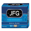 JFG Special Bag AD 11.5 oz, packaging of ground coffee in a blue box with JFG branding and product details.
