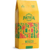 MEXICO Tostado Medio Oscuro Medium Dark Roast coffee, 12 oz, in vibrant yellow packaging featuring colorful Mexican-inspired artwork and the Patria brand logo.