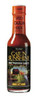 Try Me Cajun Sunshine 5 oz, bottle of hot pepper sauce with orange cap and label featuring a colorful outdoor scene with a hammock and trees.