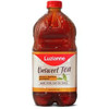 Luzianne Ready to Drink Unsweet Tea 64 oz, bottled iced tea with a red cap and label featuring the Luzianne logo and product description.