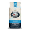 French Market Coffee Streetcar Blend Dark Roast Whole Bean Blue Bag, 12 oz, in packaging featuring the French Market logo and a blue and white design.