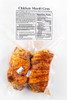 La Boucherie Bacon Wrapped Mardi Gras Chicken, 1 lb - chicken wrapped in applewood smoked bacon with seasoning in a vacuum-sealed package.