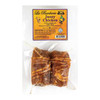 La Boucherie Bacon Wrapped Jazzy Dirty Rice Chicken 1 lb., packaged ready-to-cook bacon-wrapped chicken with dirty rice filling.