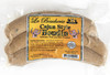 La Boucherie Cajun Style Boudin, 16oz, packaged pork and rice sausage with visible seasoning and herbs in clear plastic package