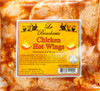 La Boucherie Chicken Hot Wings 24 oz, marinated chicken hot wings in packaging with seasoning and sauce.