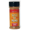 Kiss Ya Mama - Cinnamon Sugar 5oz, spice blend in a glass jar with black lid and vibrant orange label.