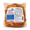 Creole Pork & Cornbread Turducken 10lbs, vacuum-sealed cooked turkey stuffed with Creole pork sausage and cornbread dressing, ready to cook and serve for approximately 15 people.