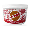 Patton's Beef Hot Links 5lb, white 5-pound bucket with a red Patton's Sausage Company label