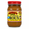 Savoie's Savoies Light Roux 16oz, jar of light roux sauce with a red lid and yellow label featuring the Savoie's logo and a photo of a man.
