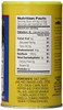 Conrad Rice Mill Konriko MOJO SEASONING 6 oz, close-up of the product's nutrition facts label showing detailed nutritional information and ingredients.