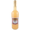 Boscoli Foods Boscoli Dirty Martini Olive Juice 25oz, clear glass bottle containing light green olive juice with a gold cap and label with red and black text.