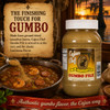 Cajun Chef Gumbo File 12oz, jar of ground dried sassafrass leaves for traditional Louisiana gumbo flavor